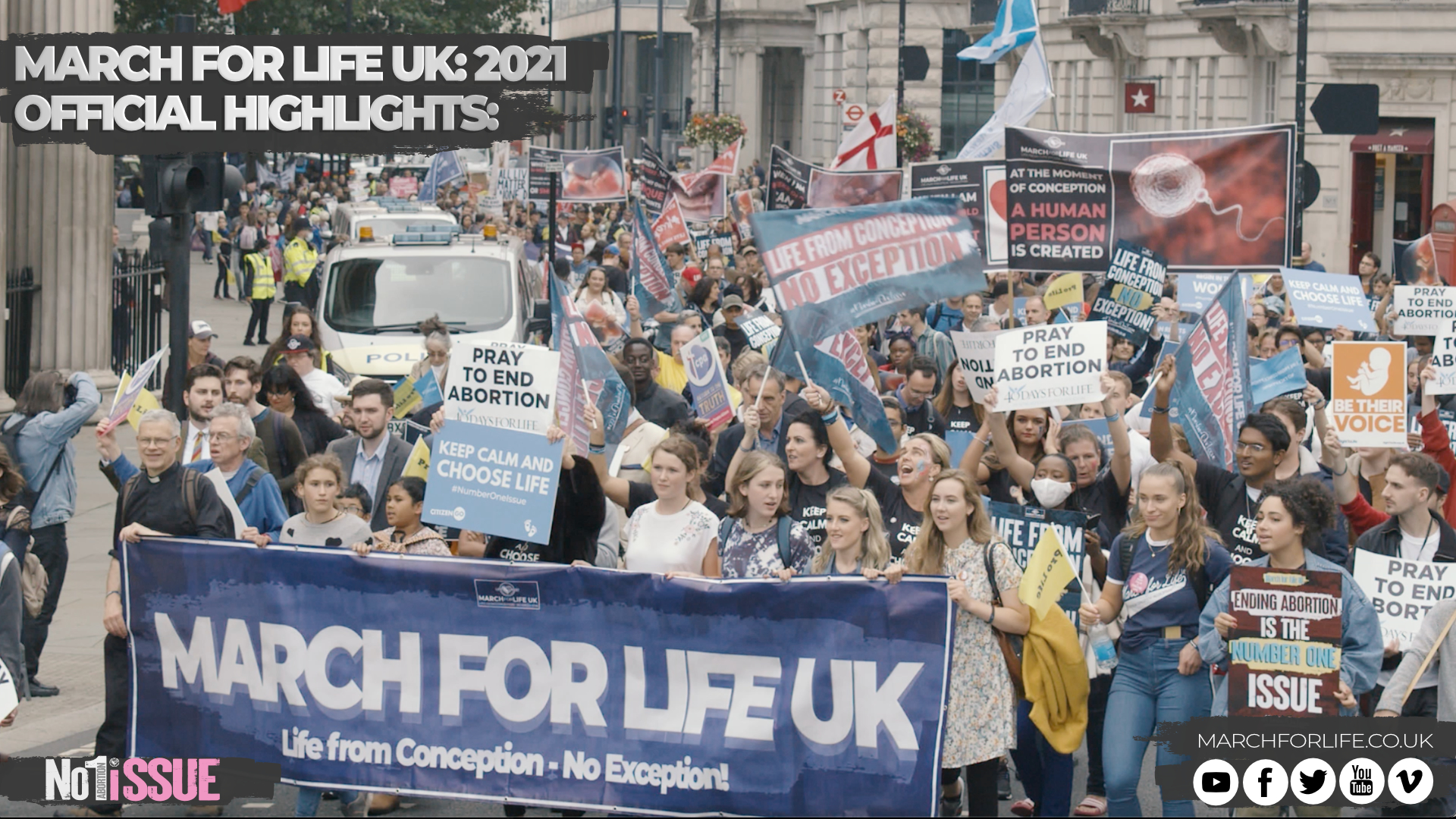 March for Life UK: 2021 Official Highlights Video