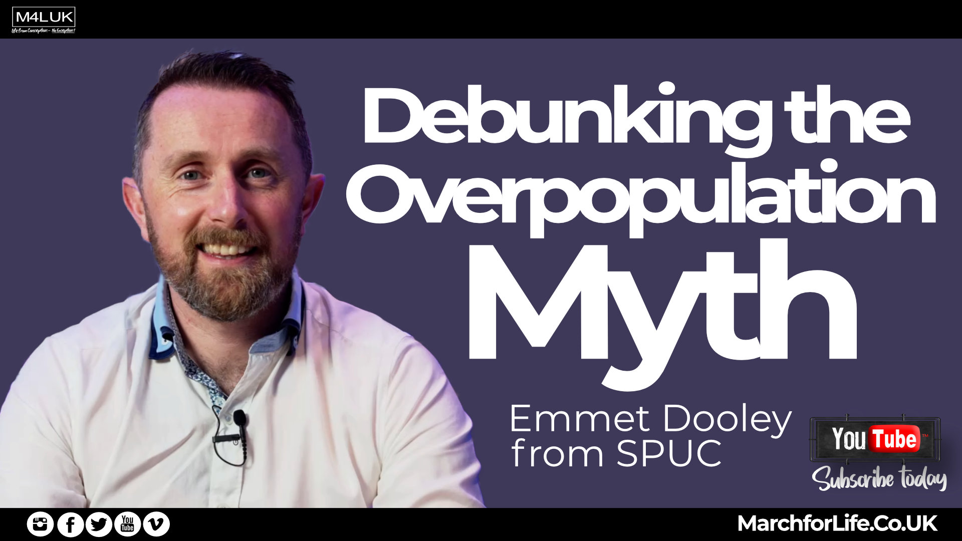 Debunking the Overpopulation Myth - Emmet Dooley