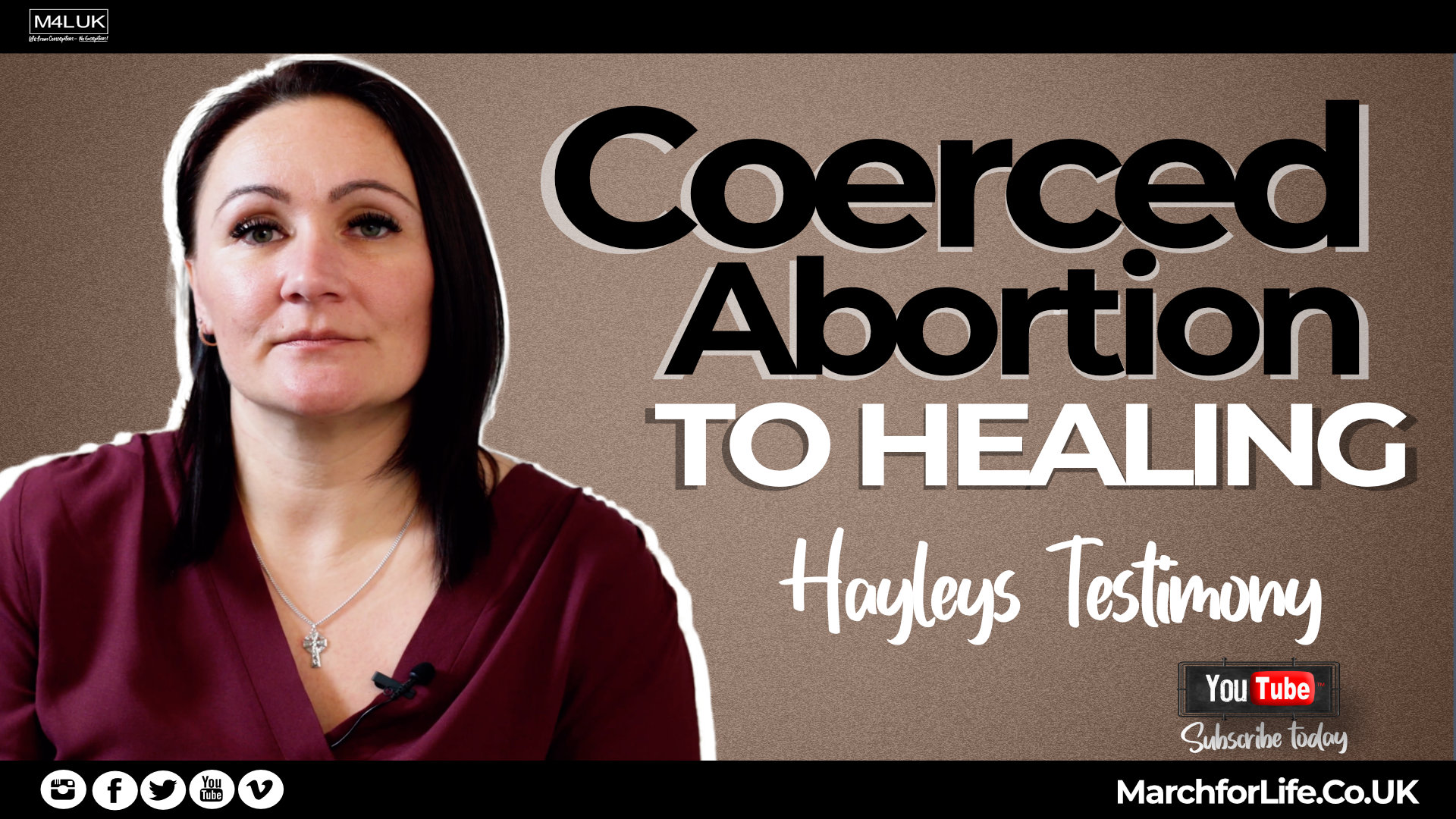 Coerced Abortion to Healing - Hayley's Testimony