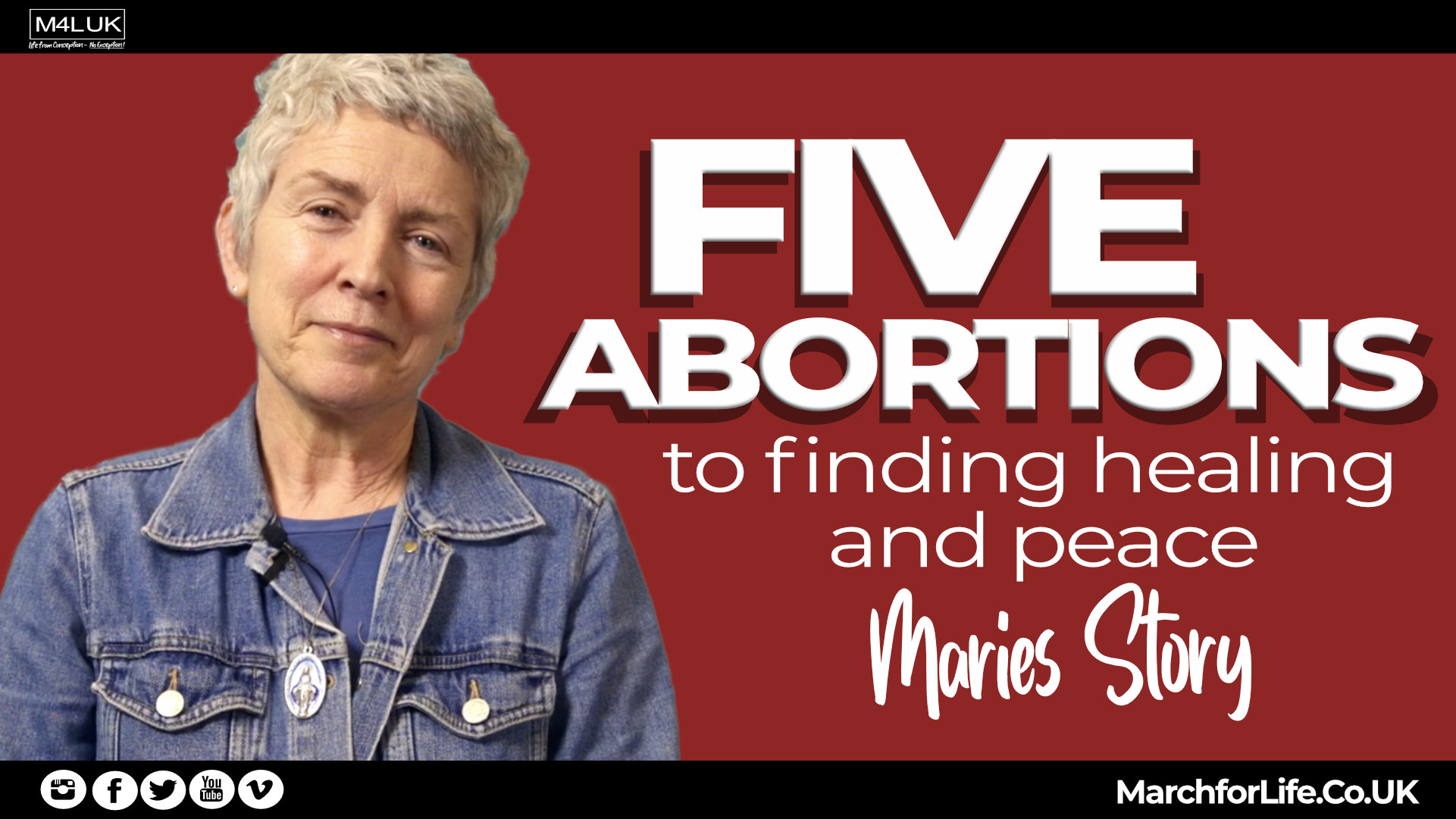 FIVE ABORTIONS - To finding healing and peace - Marie's Story