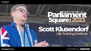 Scott Klusendorf - Parliament Square 2023