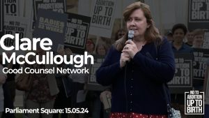 Clare McCullough - Say NO RALLY