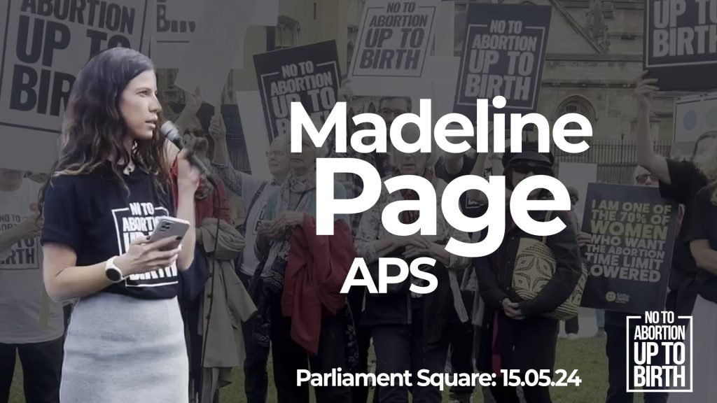 Madeline Page – Say NO Rally